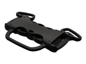 Klamra plastikowa podwójna 26 mm 5-way Tekla 2 czarna