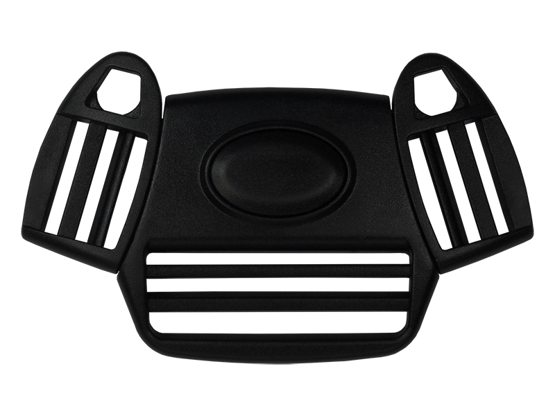 PLASTIC BUCKLE DOUBLE 26 MM 5-WAY TEKLA&nbsp4    BLACK 1   PCS