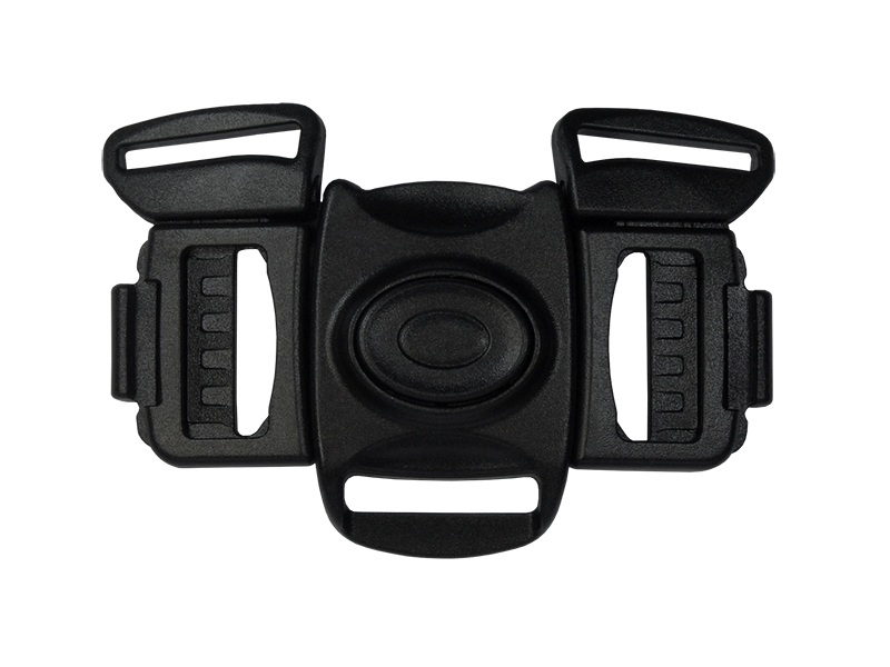 Plastová svorka dvojitá 25 mm 5-way tekla 1 černá 1 ks