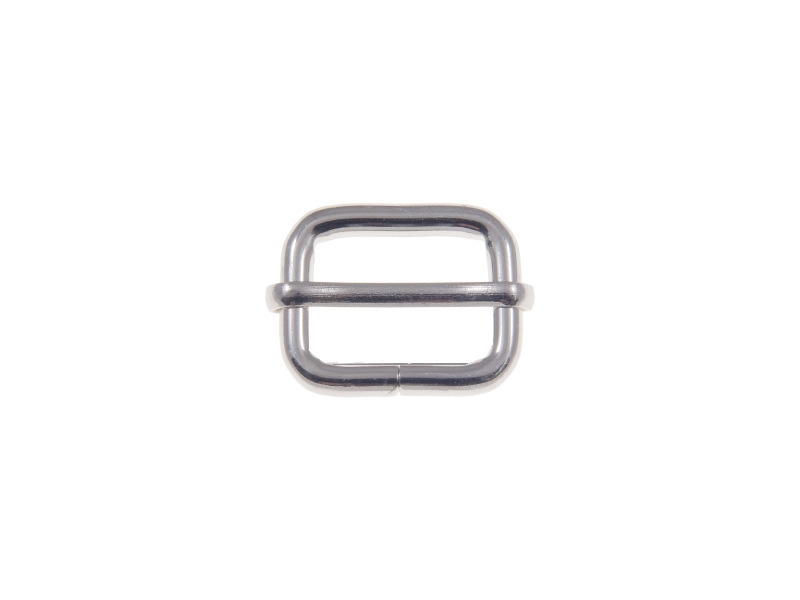 METALLSCHIEBER  20/17/4 MM NICKEL DRAHT 100 ST.