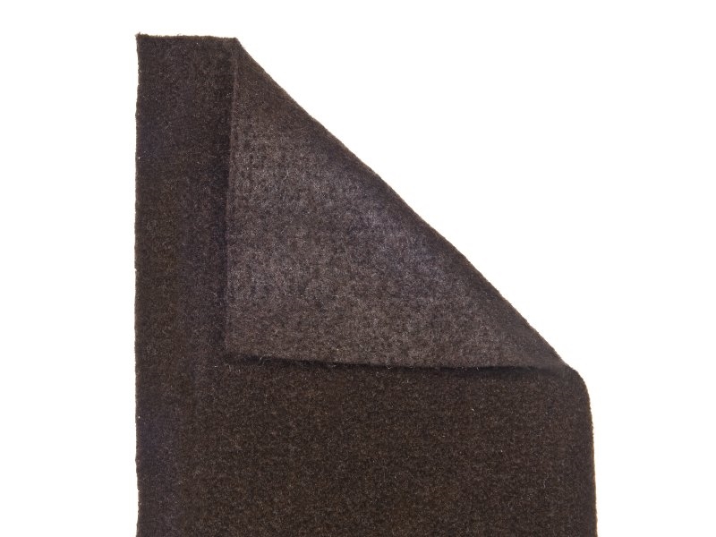 PES NONWOVEN FABRICS 200 BROWN 152 CM 70 MB