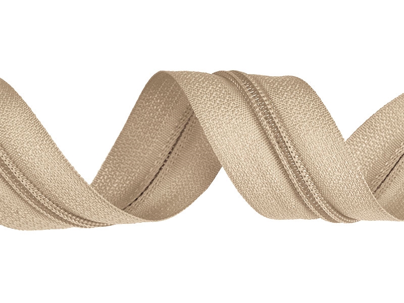 NYLON ZIPPER TAPE 5   (010) LIGHT BEIGE   200 MB