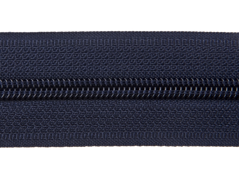 NYLON ZIPPER TAPE 5 (058) NAVY BLUE  200 MB