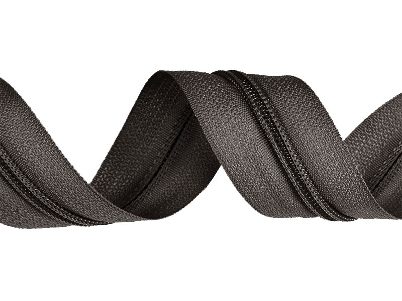 NYLON ZIPPER TAPE 5 (860) GREY  200 MB