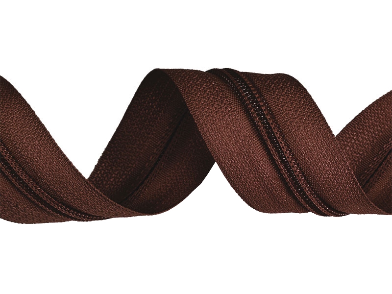 NYLON ZIPPER TAPE 5 (331) BROWN  200 MB