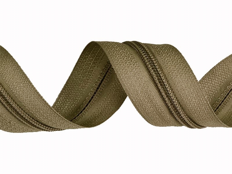 NYLON ZIPPER TAPE 5 (885) OLIVE  200 MB