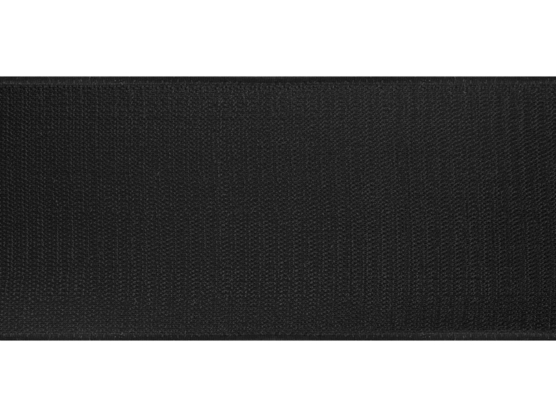 Klettverschlussband  schwarz 580 polyester/nylon haken 25 lm