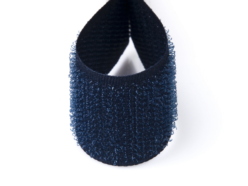 Taśma rzep granatowa 058 pes/nylon haczyk