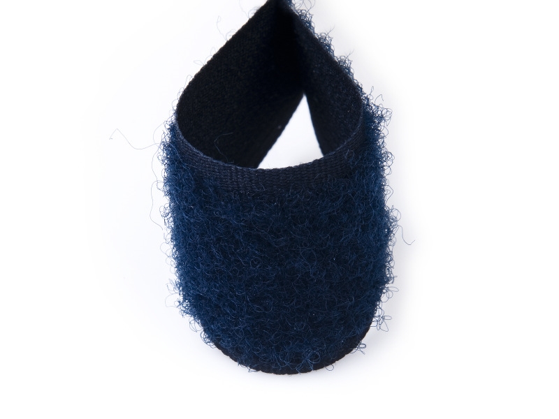 Velcro tape navy blue 058 pes/nylon loop