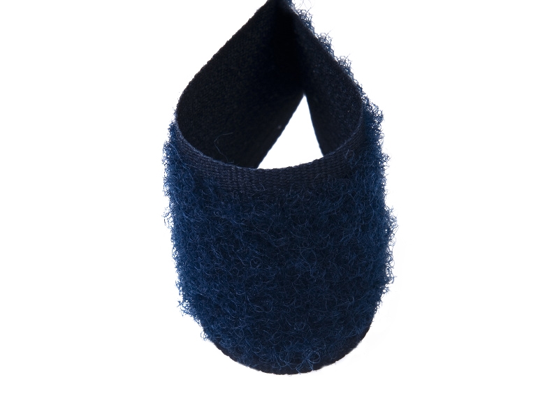 Klettverschlussband  marineblau 058 polyester/nylon flausch 25 lm