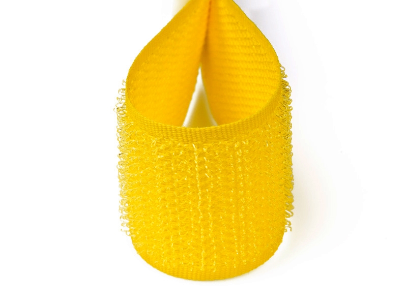 Taśma rzep żółta 506 pes/nylon haczyk