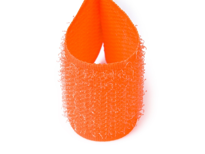 Klettband Pes/Nylonhaken 30 mm (1002) neon orange