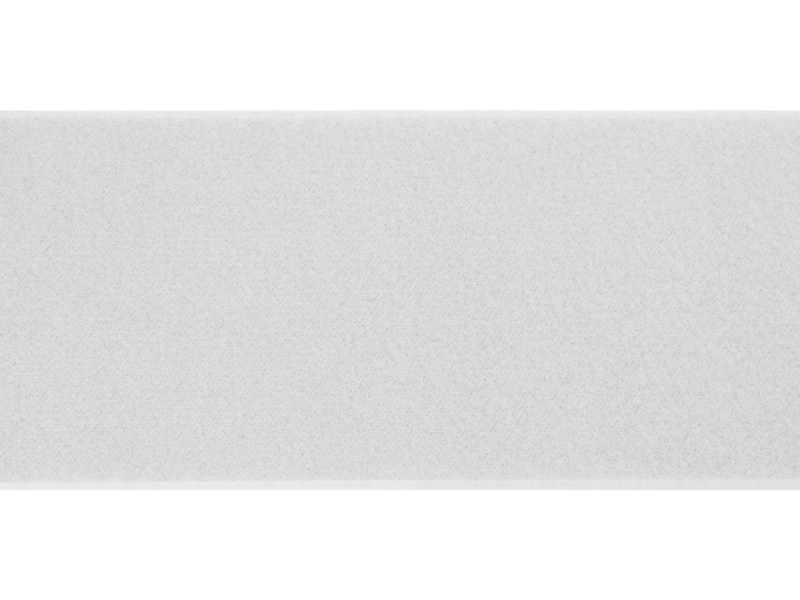 Klettverschlussband  weiß 501 polyester/nylon flausch 25 lm