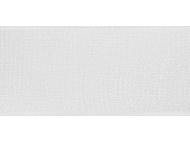 Hook and loop tape  white 501 polyester/nylon hook 25 mb