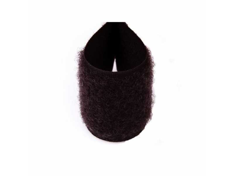 Klettband dunkelbraun 141 Pes/Nylonschlaufe