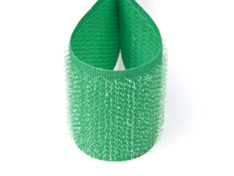 Taśma rzep jasnozielona 151 pes/nylon haczyk