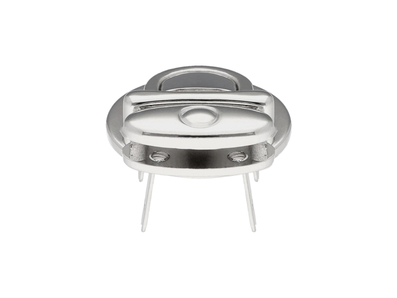 Mappenverschluss aus metall 31/34 mm 529 nickel 16 st.