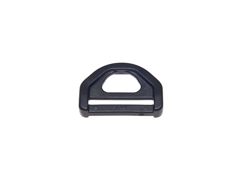 Plastic triangle 25 mm bernard black 100 pcs