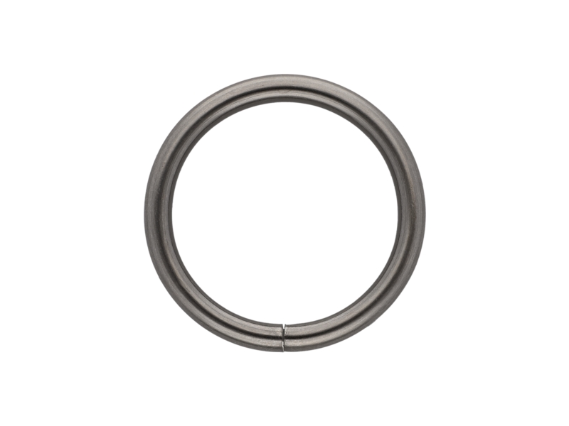 METALLRING  38/5 MM SCHWARZNICKEL  DRAHT  100 ST.