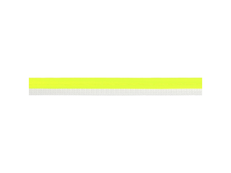 Wypustka odblaskowa (1005) neon żółty-biały