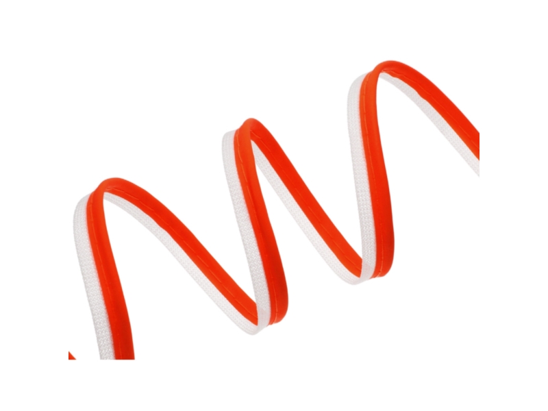 Wypustka odblaskowa (1002) neon pomarańczowy-biały