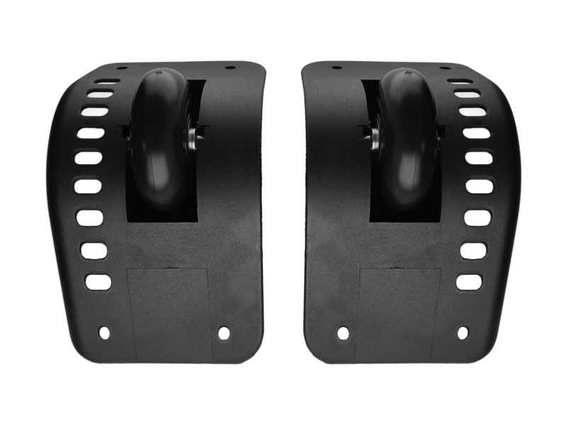 Luggage wheels 326-6500 black 1 set