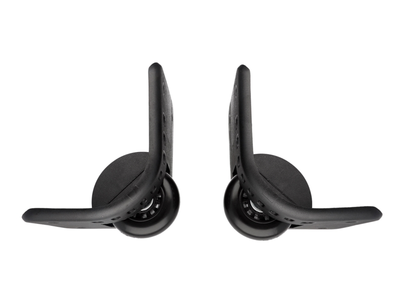 Luggage wheels 326-6500 black 1 set