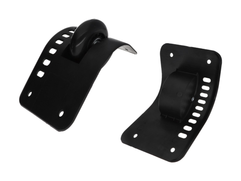 Luggage wheels 326-6500 black 1 set