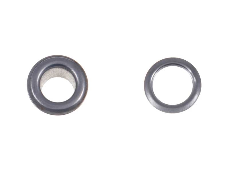 METAL   EYELET WITH GROMMET 10/19/7,4 MM RAW 1000 PCS