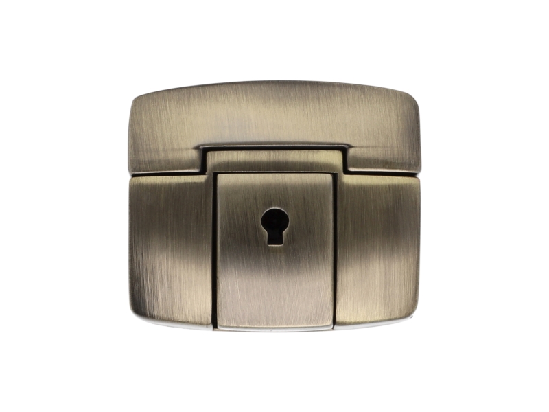 Briefcase lock 50/45 mm 092 dobrawa old gold 10 pcs