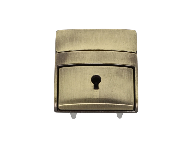 Briefcase lock 43/43 mm 084 wiktoria old gold 14 pcs