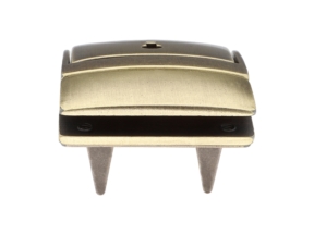 Zamek do teczki metalowy 43/43 mm 084 stare złoto