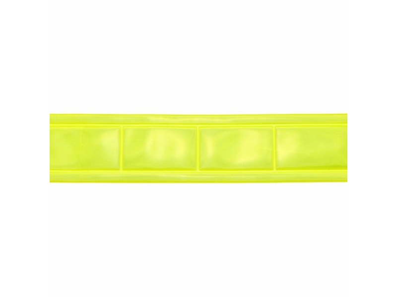 Reflective webbing tape 25 mm yellow neon&nbsp50 mb