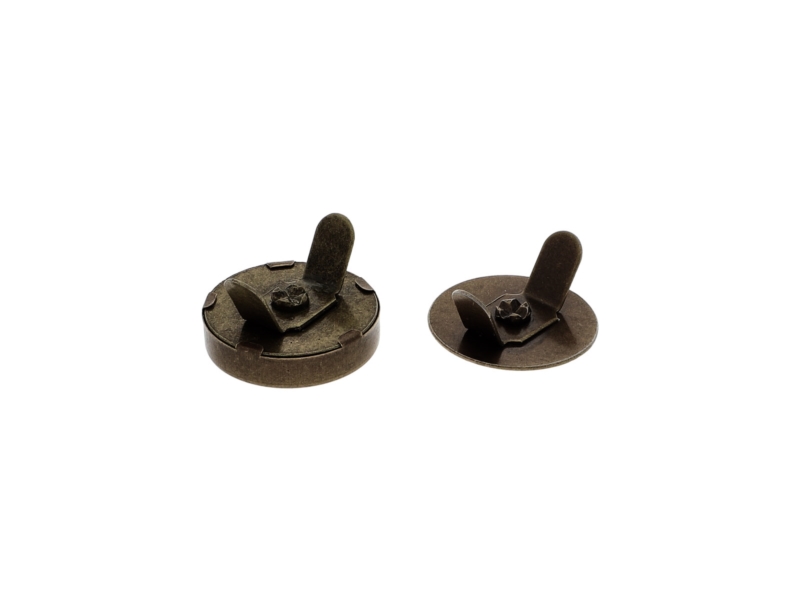Rundes magnet 18/18 mm altgold 100 st.