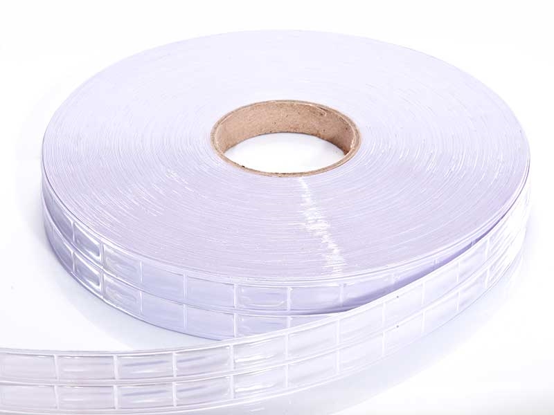Reflective webbing tape 50 mm silver 50 mb