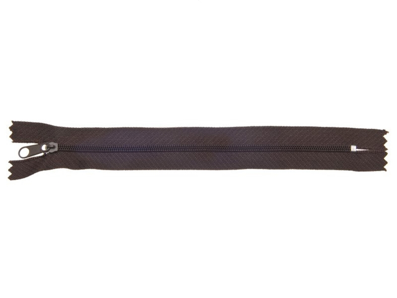 SPIRALREIßVERSCHLUSS 3 NON LOCK NICHT TEILBAR 18 CM BRAUN 141 100 ST.