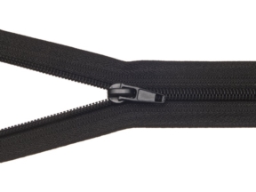 Zamek błyskawiczny spiralny 5 rozdzielczy auto lock 280 cm (580) czarny