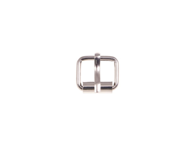 SATTLERSCHNALLE AUS METALL MIT EINEM HAKEN 16/12/2,5 MM NICKEL DRAHT 100 ST.