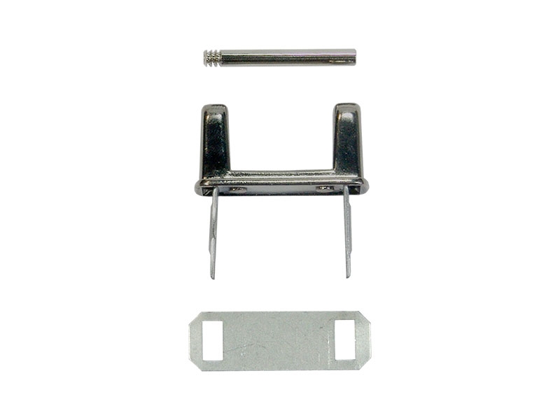 Halter für handgriff schwarznickel 1 st.