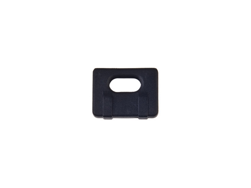 Plastic trimming lock 25 mm (2573) black 100 pcs