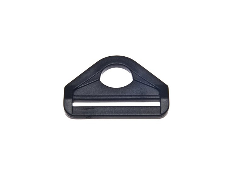 Plastic triangle 38 mm black 100 pcs