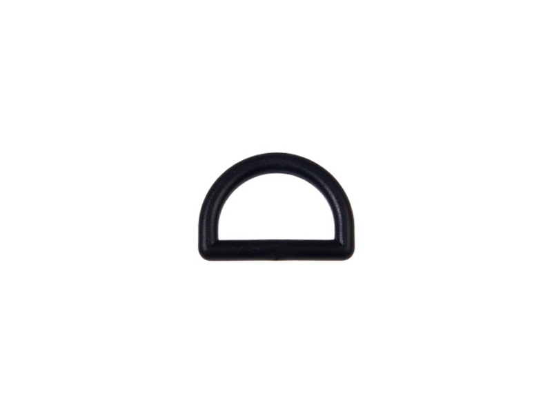 Półkole plastikowe 20 mm (0324-8110) czarne