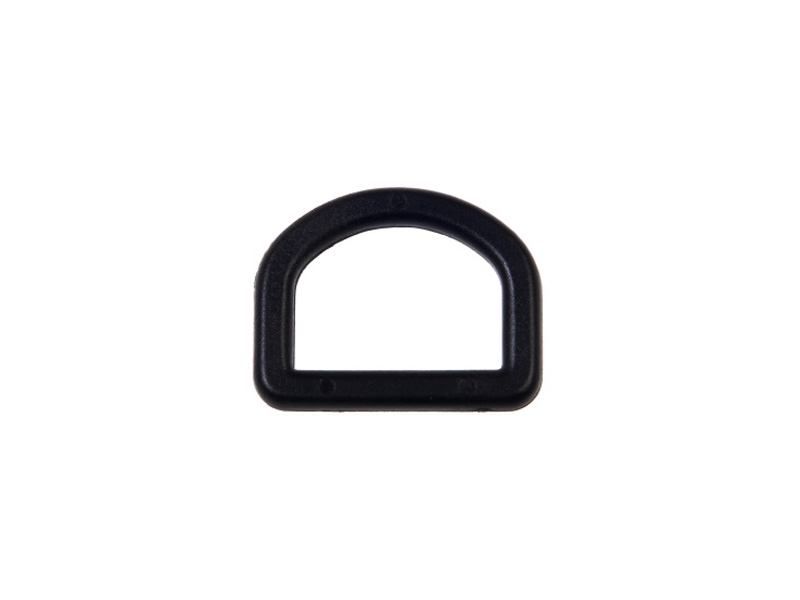 Plastic d-ring 25 mm (0324-8013a) aleksy black 100 pcs
