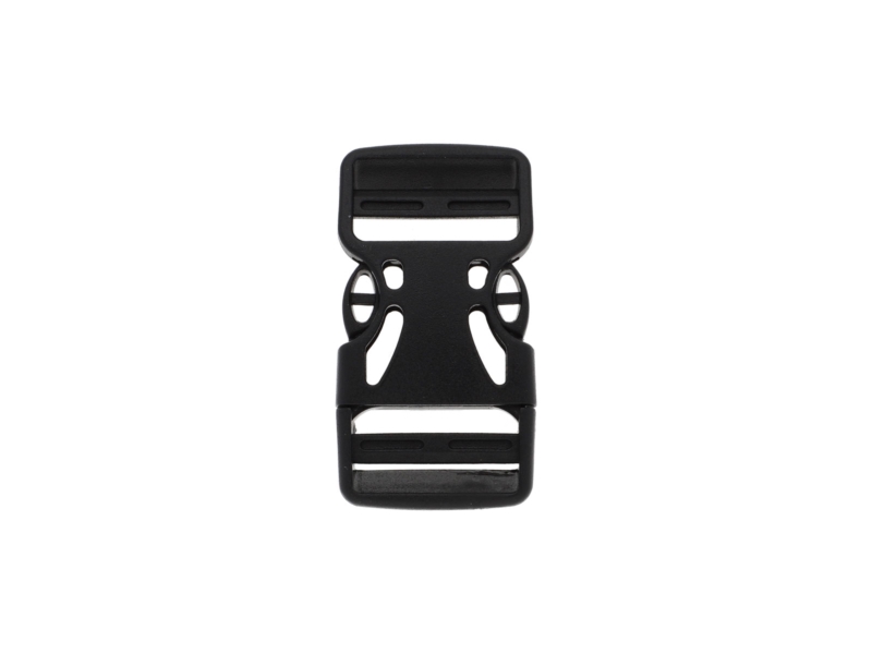 Plastic buckle 20 mm berenika black 100 pcs