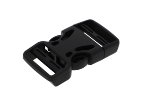 Klamra plastikowa 19x47 mm Berenika czarna