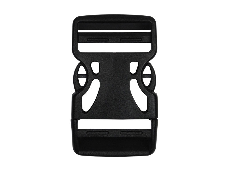Plastic buckle 38 mm berenika black 100 pcs