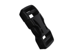 Klamra plastikowa 38x75 mm Berenika czarna