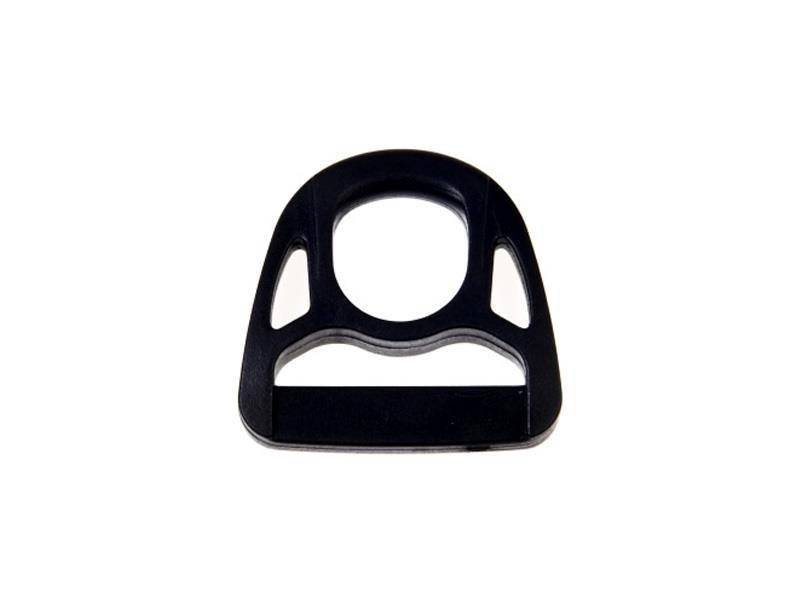 Plastic d-ring 30 mm (0324-32176) robert black 100 pcs