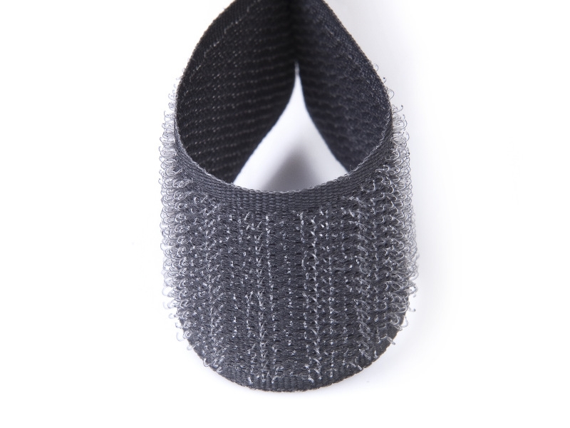Taśma rzep ciemnoszara 306 pes/nylon haczyk