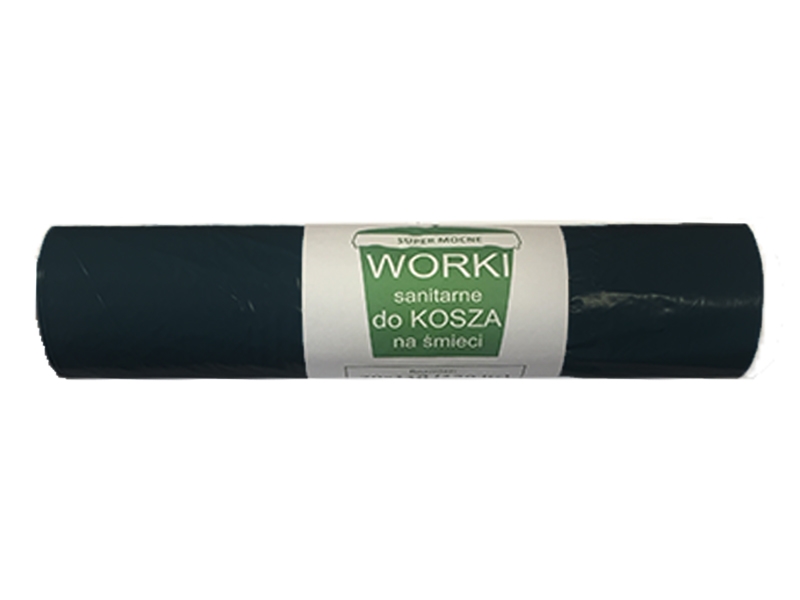 Worki na śmieci czarne 70/110 cm 25 worków